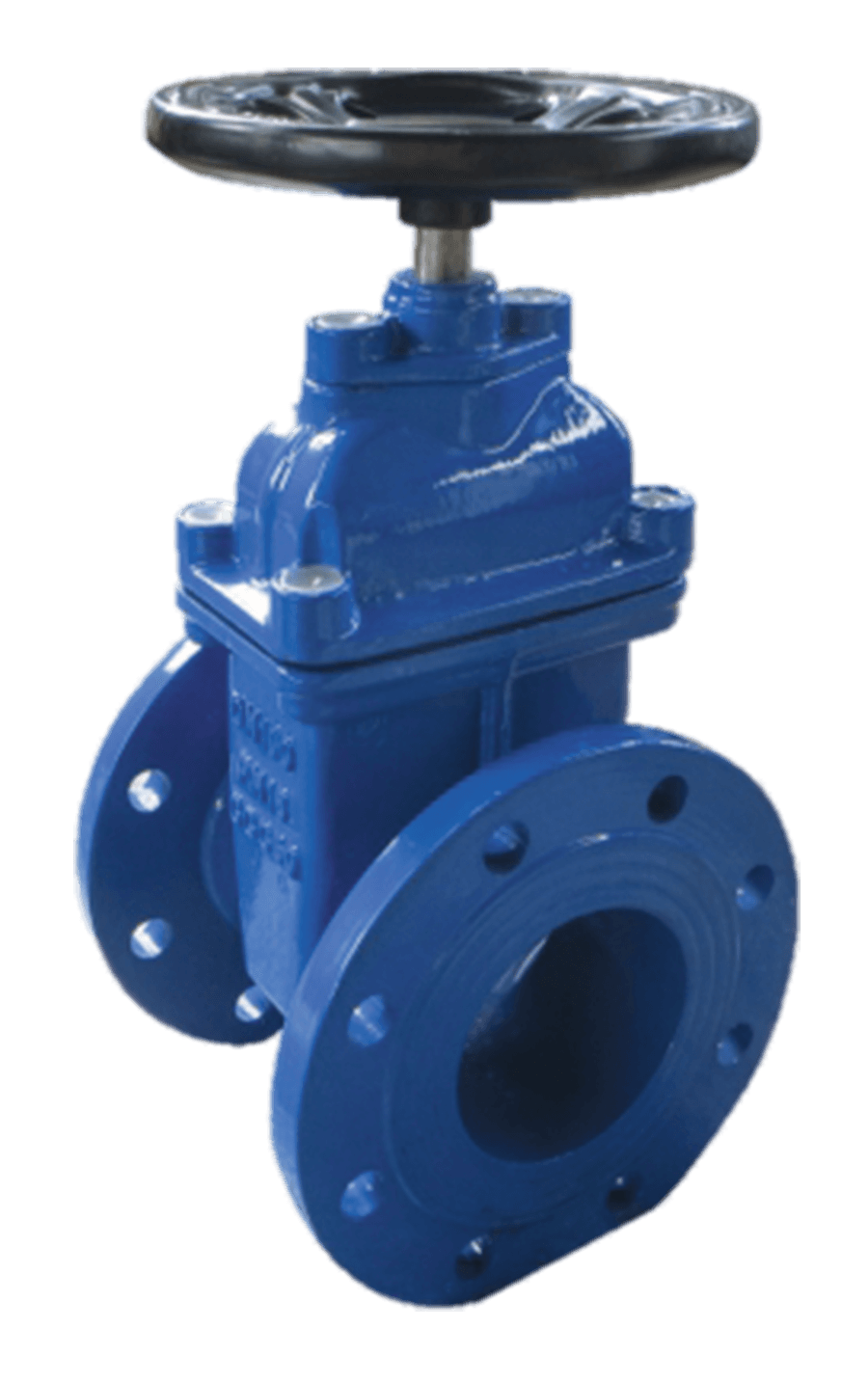 Купить Задвижка 30Ч39Р Dn150 PN10/16 с ручным приводом с обрезиненным клином Новосибирск