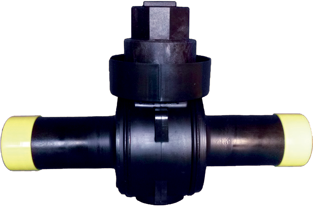 Купить Кран шаровый ПЭ100 SDR11 d63 Новосибирск